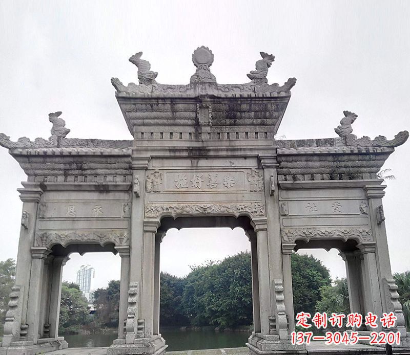 贵州大型牌坊石雕