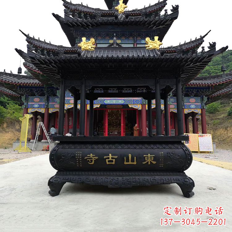贵州大型寺庙香炉雕塑