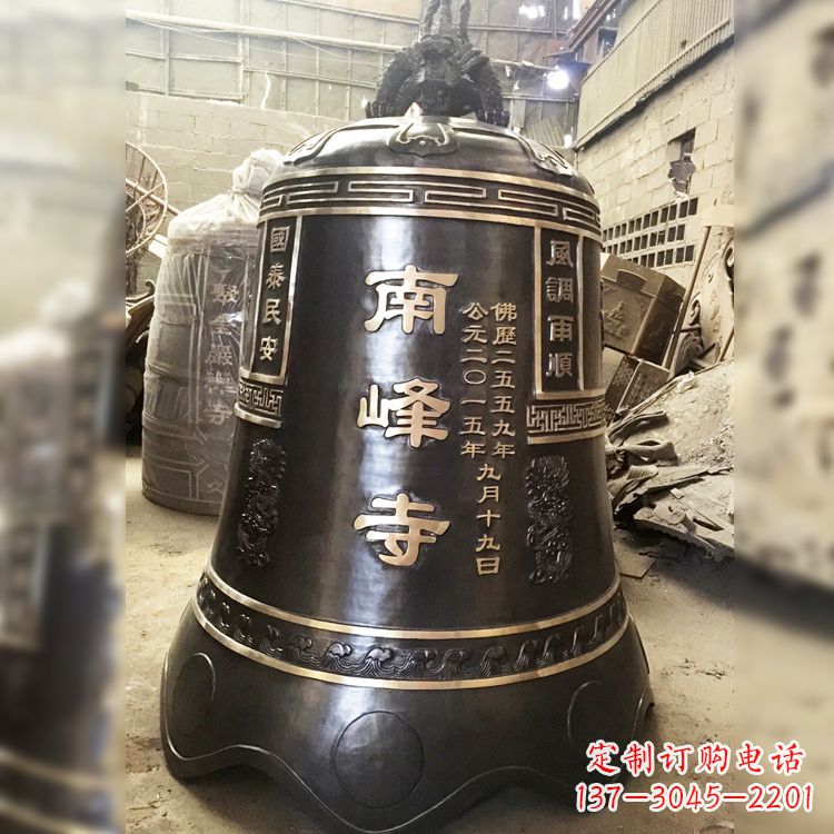 贵州大型铜钟雕塑,用精湛工艺刻画出非凡品质