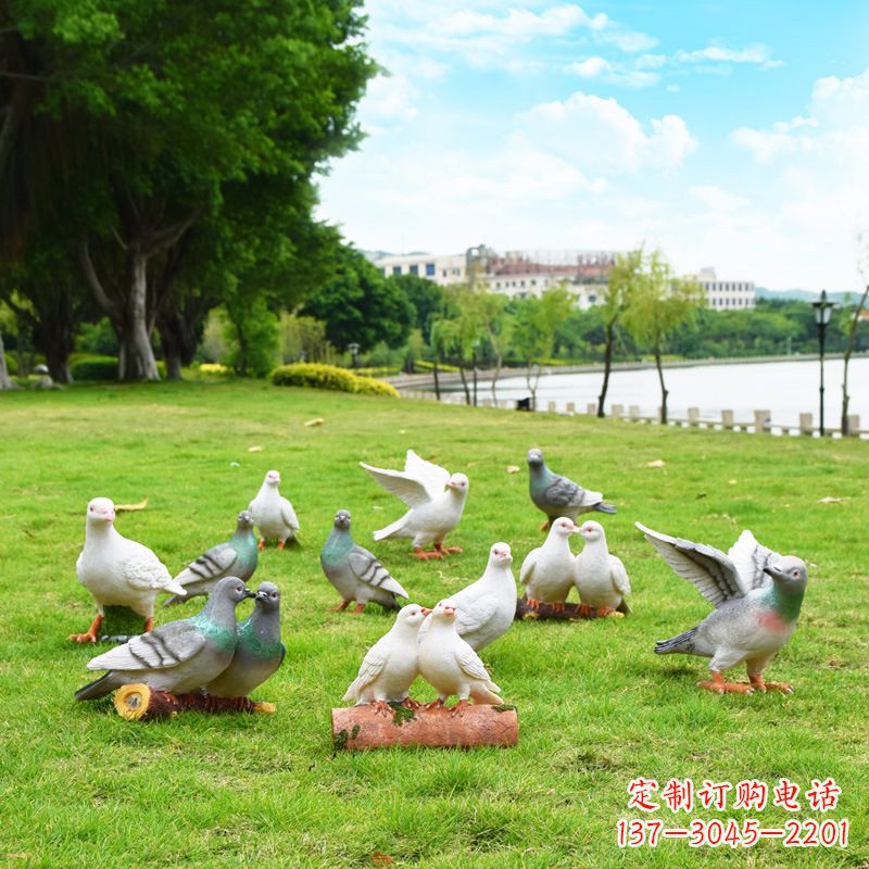 贵州大学和平鸽雕塑