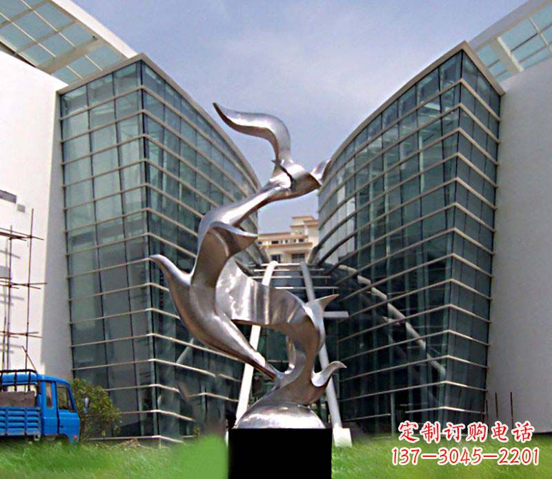 贵州大雁不锈钢雕塑