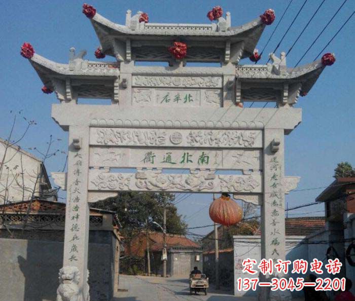 贵州优质大理石牌坊雕塑