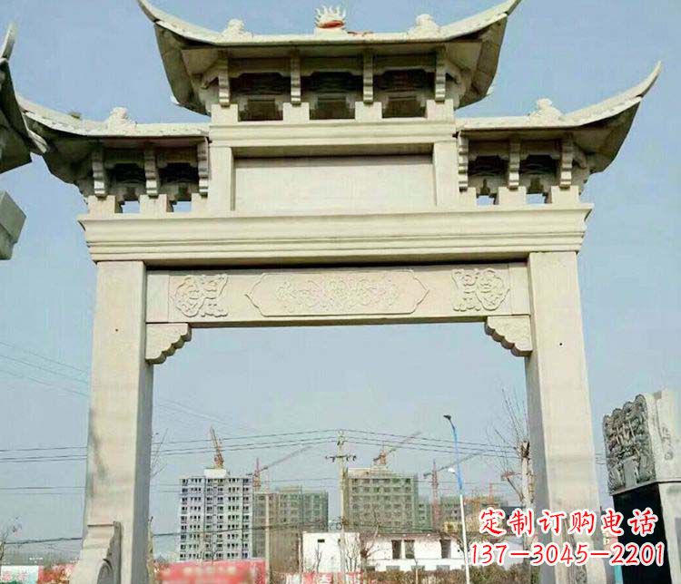 贵州精美牌坊石雕