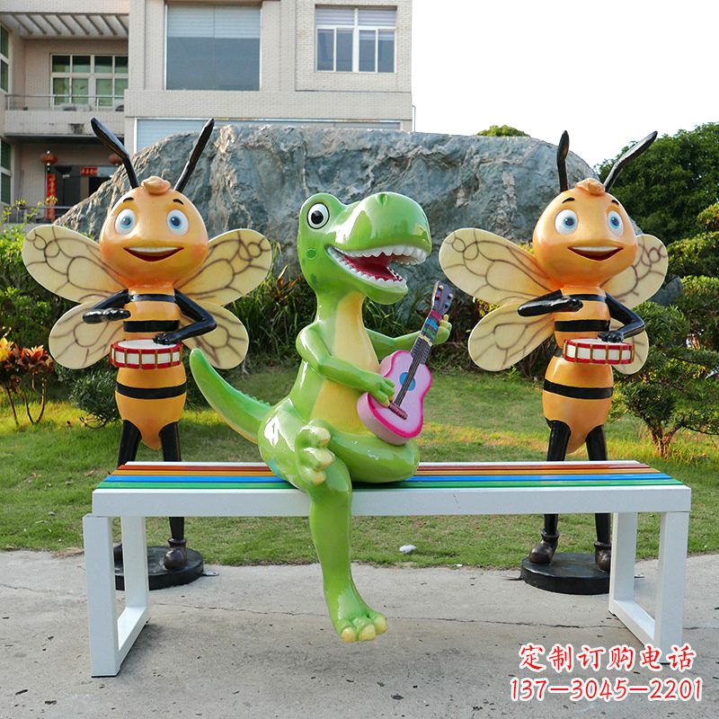 贵州吉他恐龙雕塑