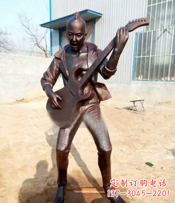 贵州音乐传奇——吉他雕塑