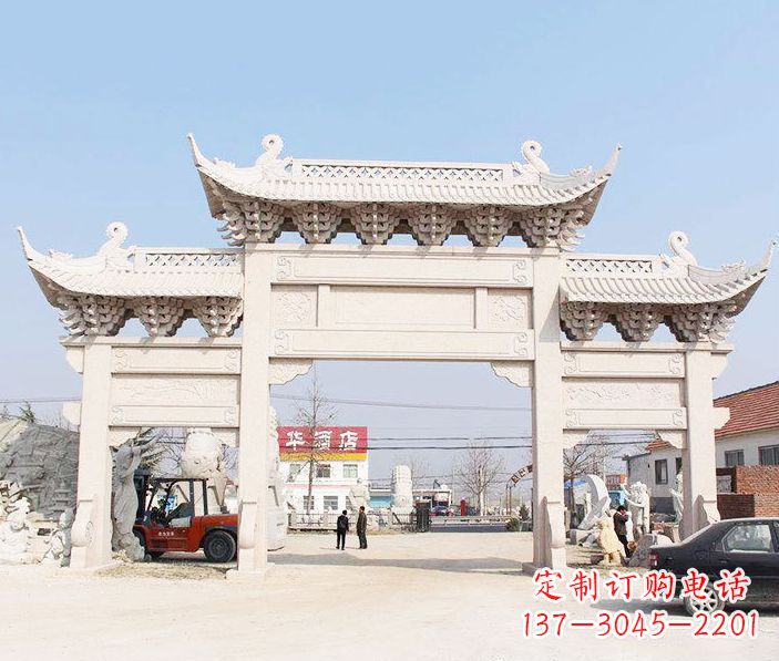 贵州精美牌坊雕塑