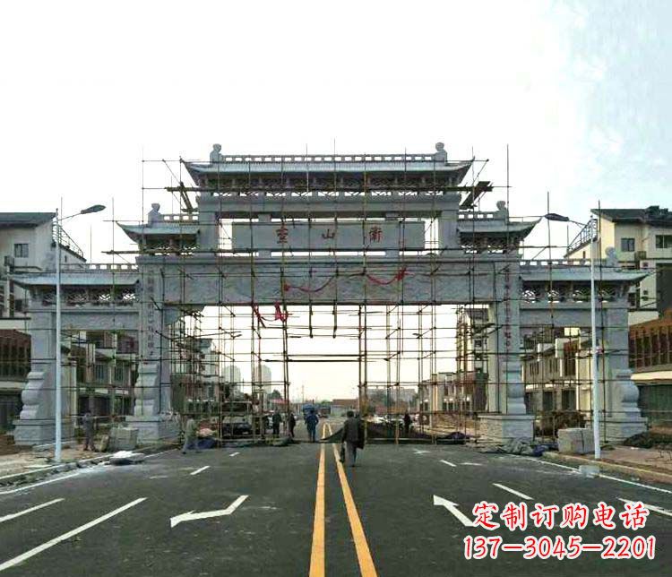 贵州牌坊石雕——精致细腻,展示正气