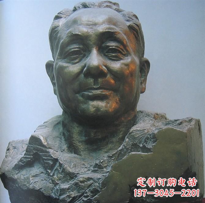 贵州邓小平名人胸像铜雕