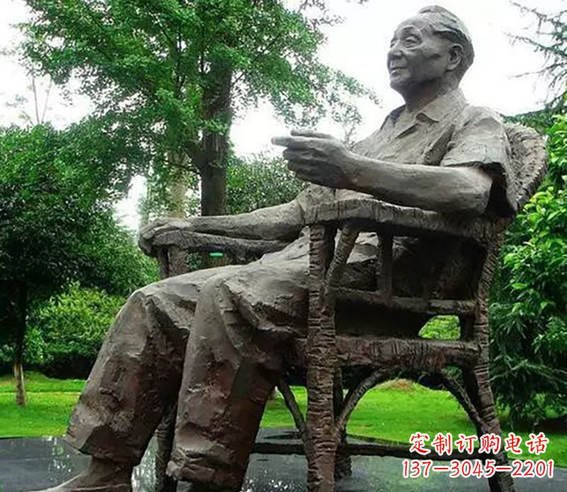 贵州邓小平伟人公园铜雕—荣耀家乡,让历史永生