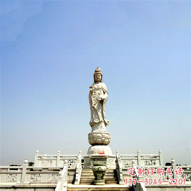 贵州观音大型石雕景观雕塑