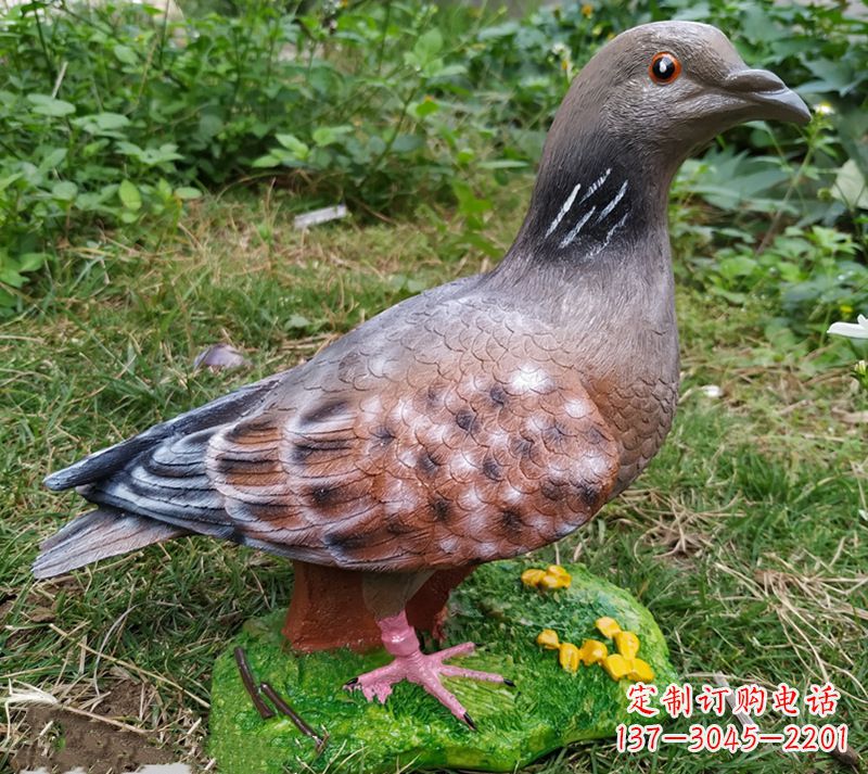 贵州普世和平鸽雕塑