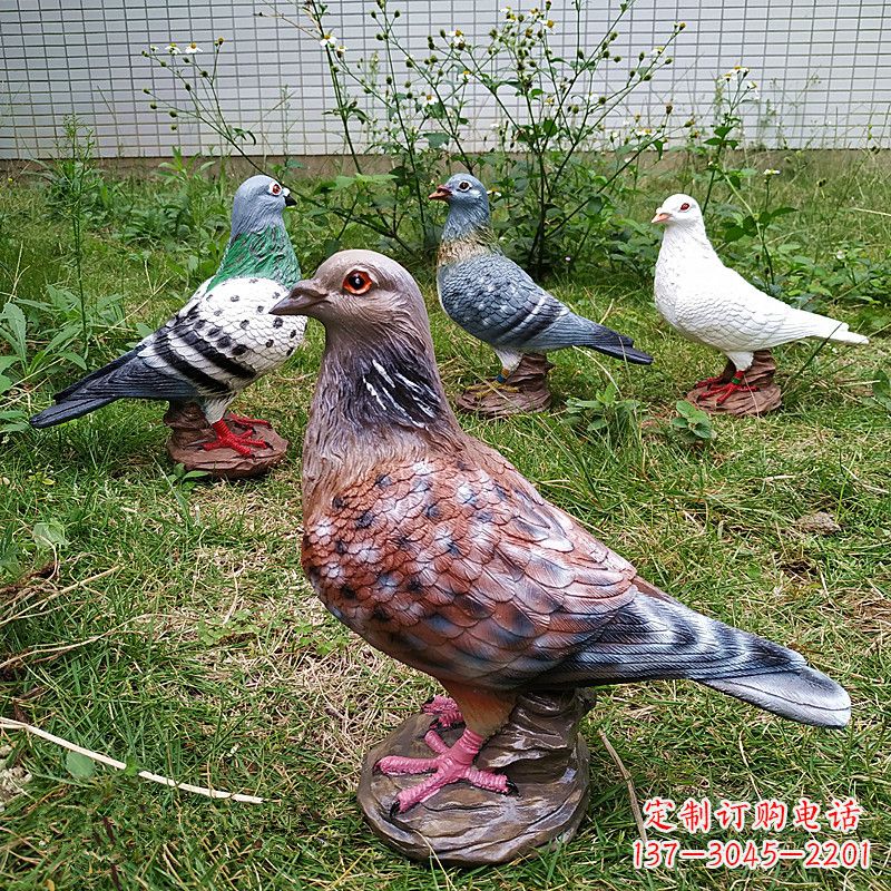 贵州纪念和平鸽雕塑