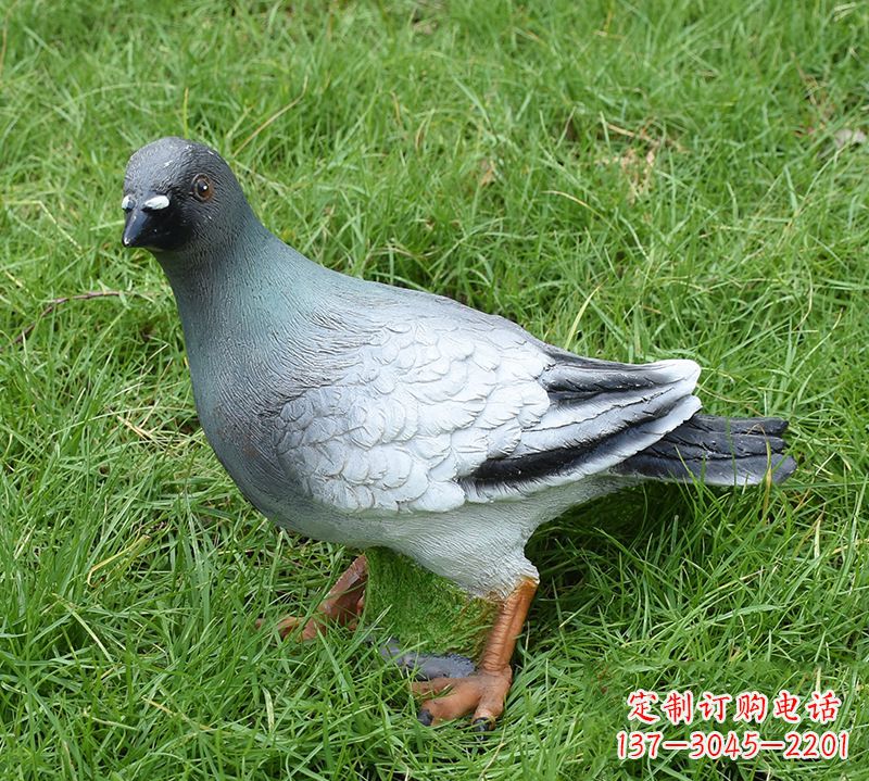 贵州独特精致的和平鸽雕塑