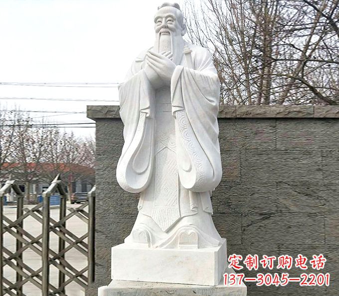 贵州传统文化艺术——精美孔子雕塑