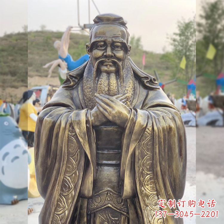 贵州中领雕塑贵族——伟大的孔子雕塑