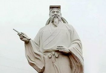贵州精美石雕王羲之景观雕塑