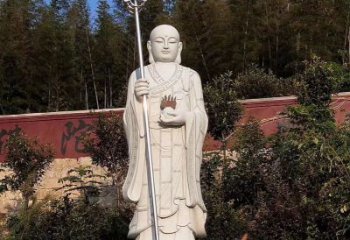 贵州地藏王佛像石雕户外摆件广场景观雕塑