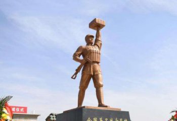 贵州董存瑞雕塑景区名人英雄雕像