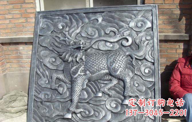 贵州雕塑·锻铜古典麒麟