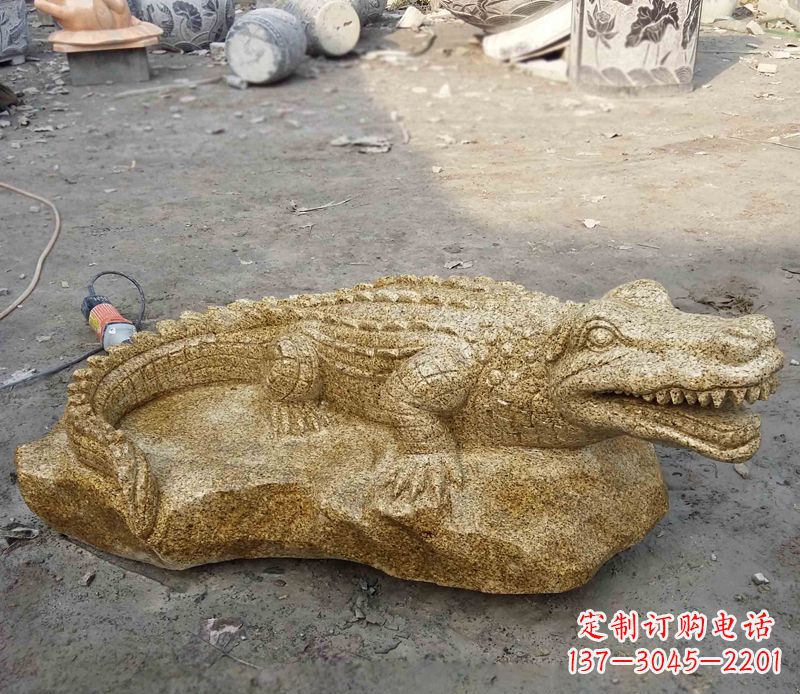 贵州精致石刻动物雕塑