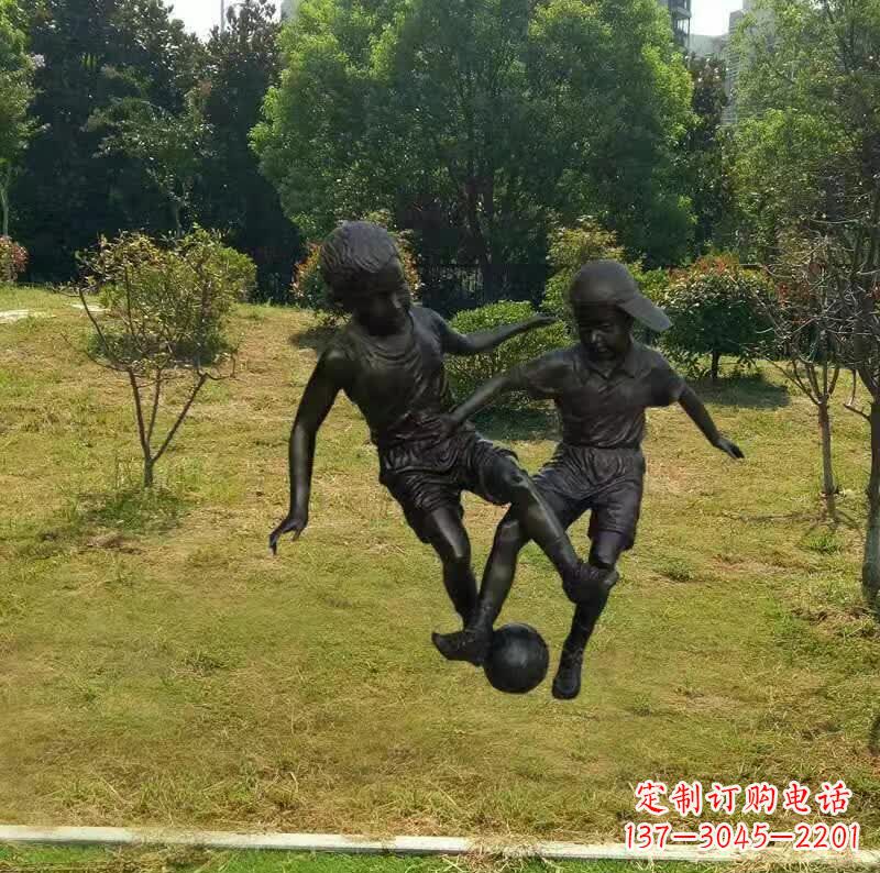 贵州中领雕塑出品,精致足球雕塑,带您重温童年欢乐