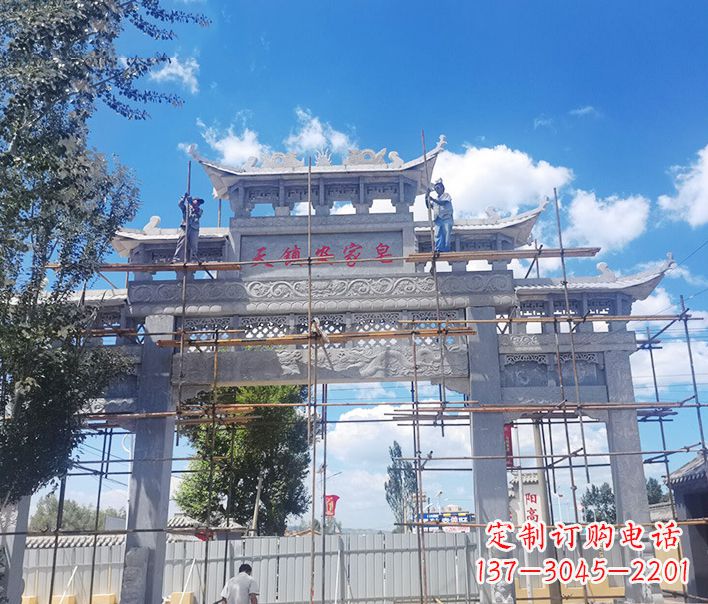 贵州牌坊雕塑品质精湛、精致耐看