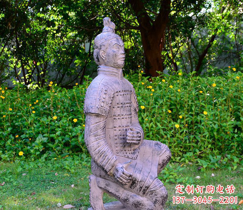 贵州传统文化经典--仿古兵马俑雕塑