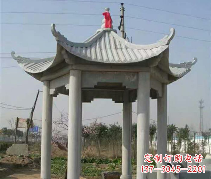 贵州典雅的仿古凉亭石雕