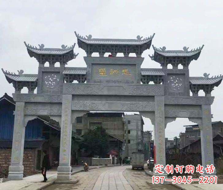 贵州精美牌坊石雕