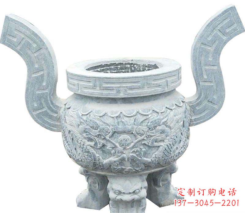 贵州精美仿古香炉石雕