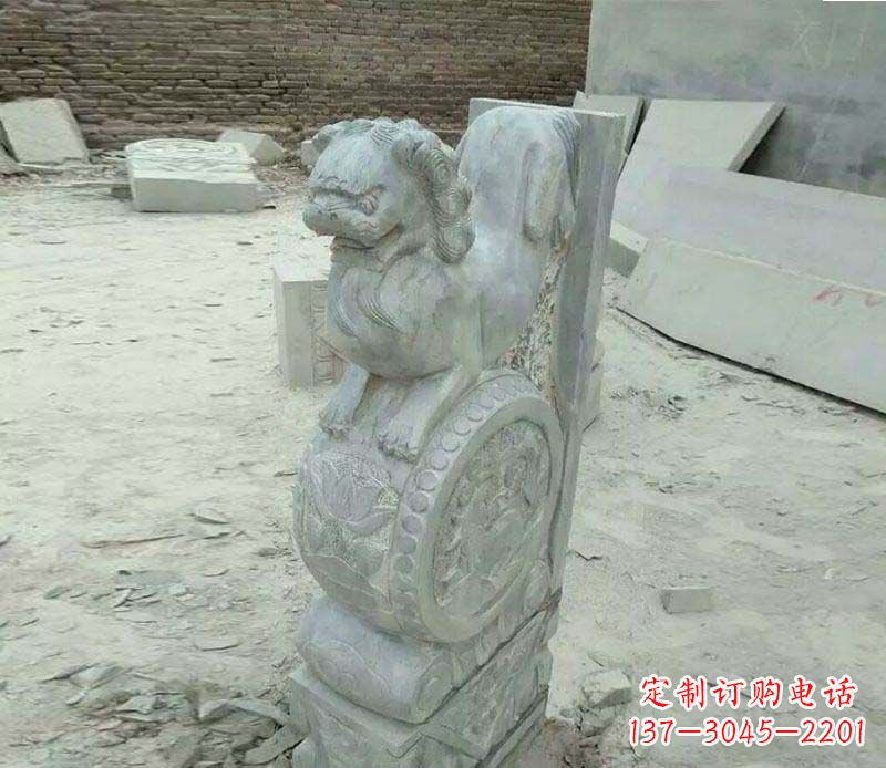 贵州精美石门墩雕塑，缔造绝色佳作