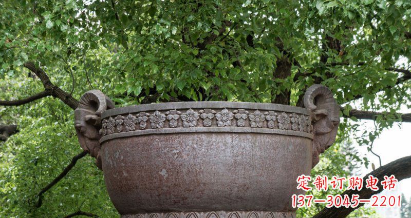 贵州中领雕塑仿古水缸铜雕