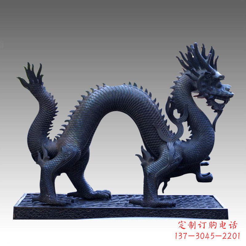 贵州古典风格神龙铜雕
