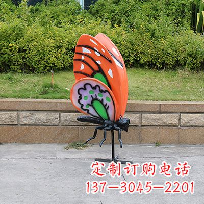 贵州仿真蝴蝶_大号蝴蝶红色款116x75x160