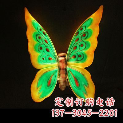 贵州闪耀蝴蝶,精致灯光雕塑