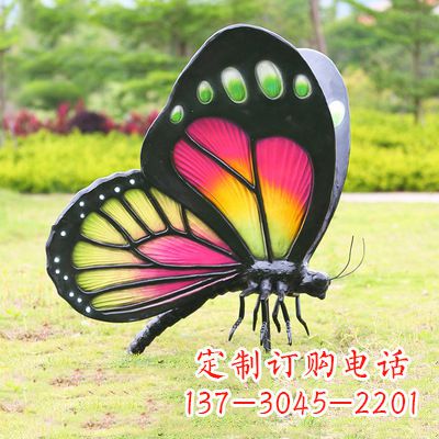 贵州仿真蝴蝶_品红色款405x78x110