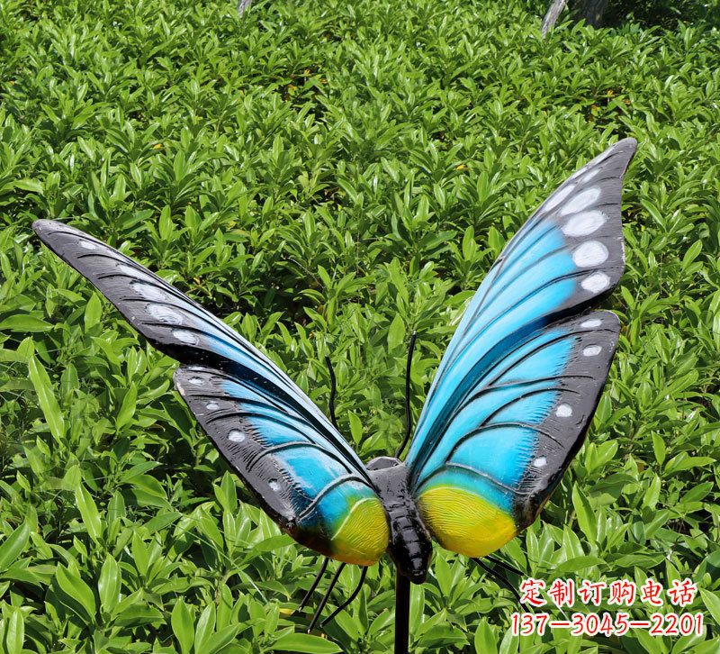 贵州玻璃钢蝴蝶雕塑