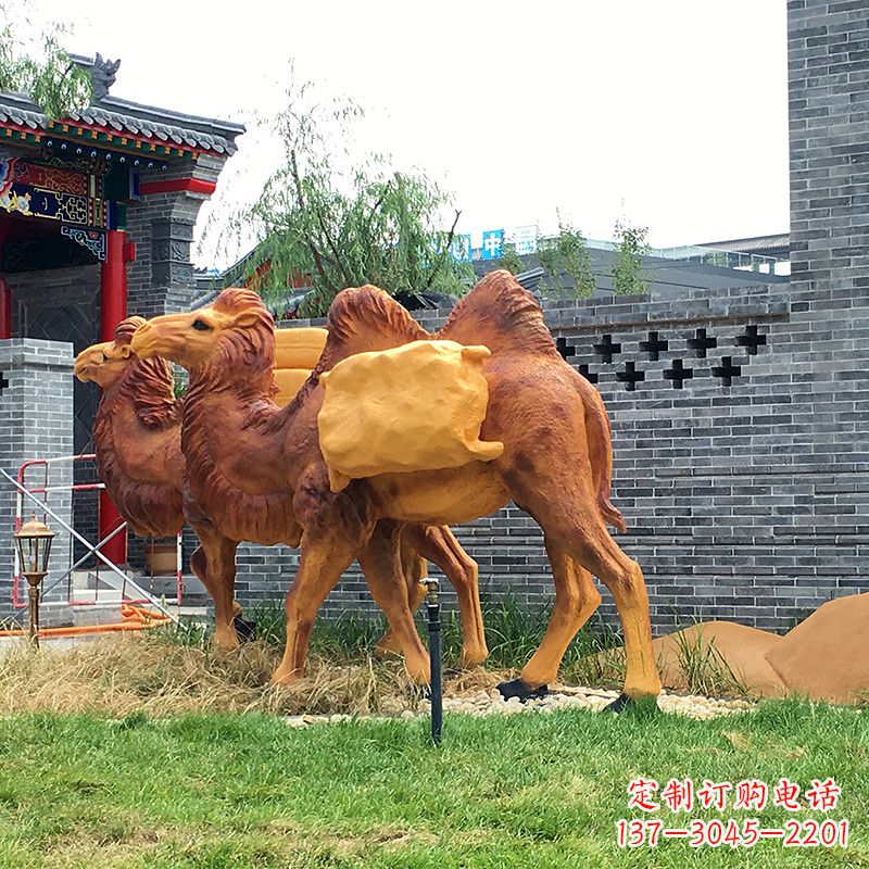 贵州集萃精美的骆驼雕塑