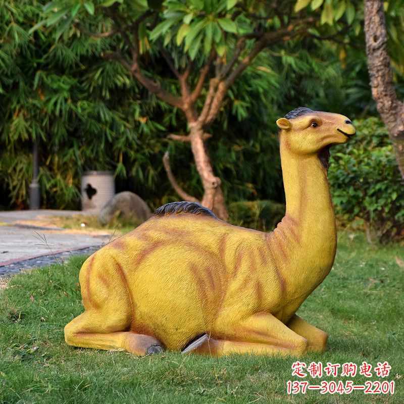 贵州艺术精美的骆驼雕塑