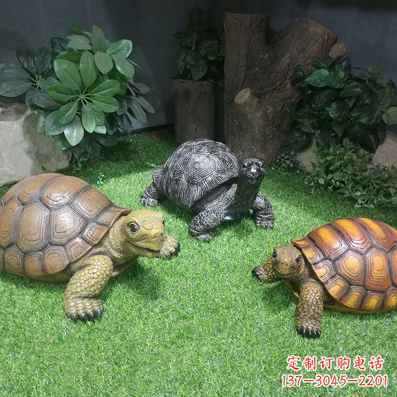 贵州仿真乌龟花园庭院水景池塘装饰雕塑