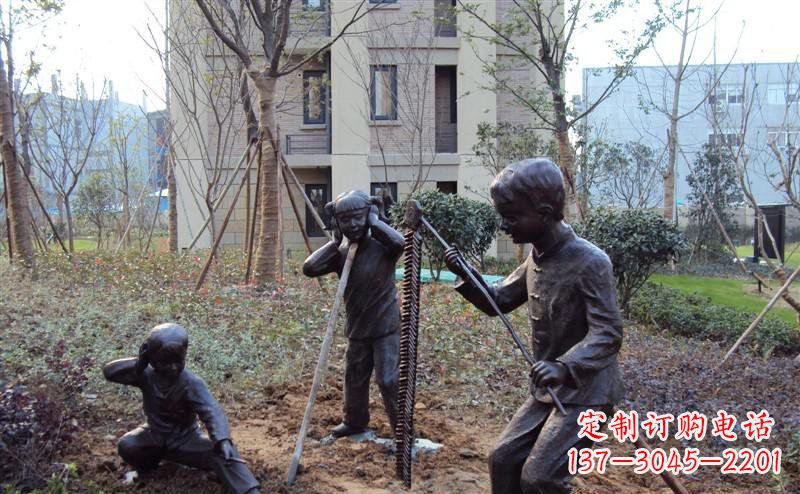 贵州中领雕塑 | 为儿童景观带来美好的铜雕塑