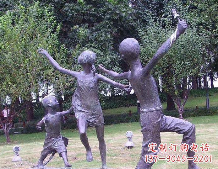 贵州可爱儿童雕塑