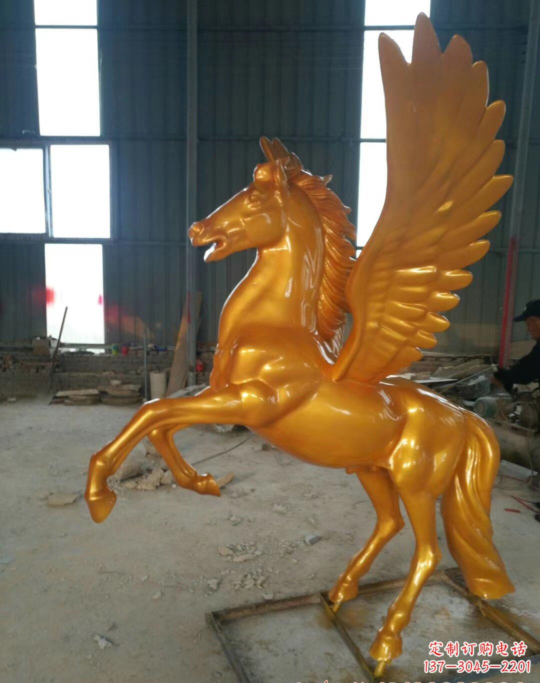 贵州飞马铜雕——精美的马雕塑