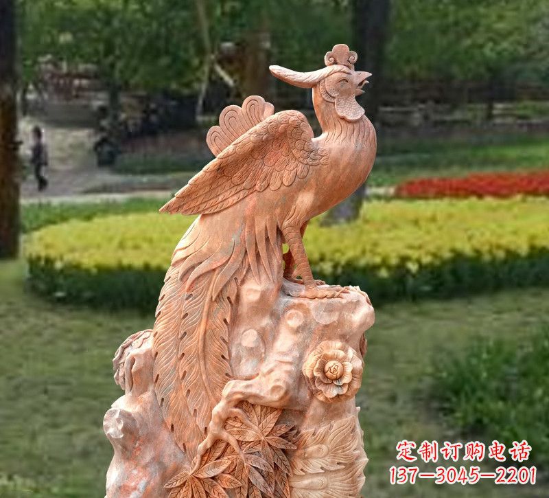 贵州凤凰神鸟公园景观雕塑雕塑摆件