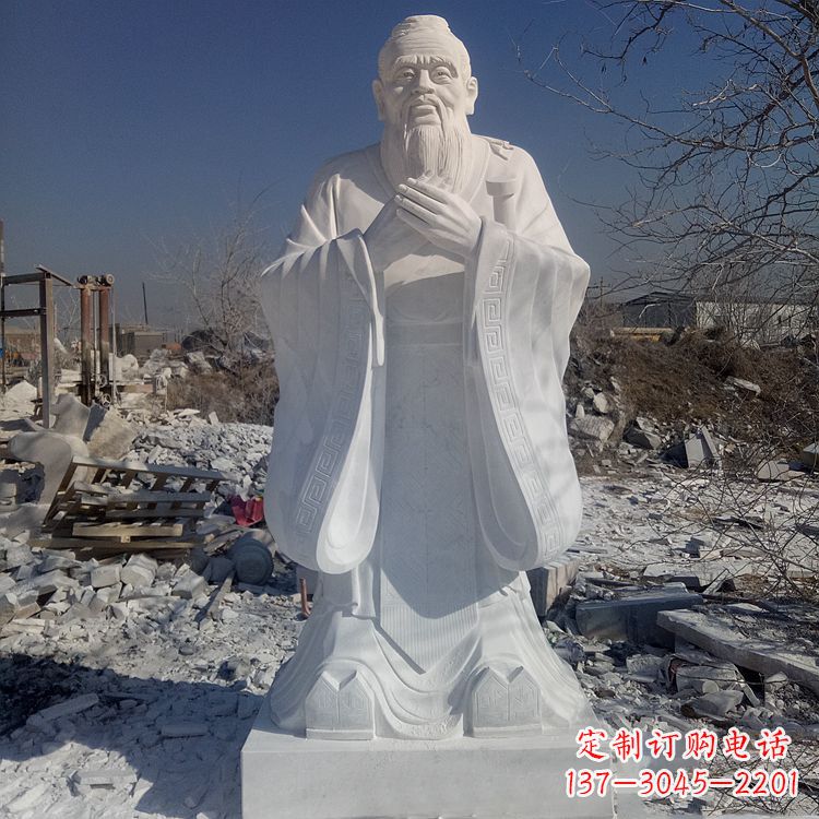 贵州夫子庙青铜雕塑孔子雕像