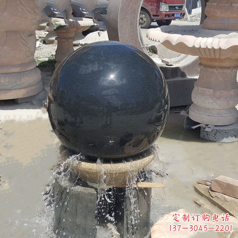 贵州福建风水石球雕塑