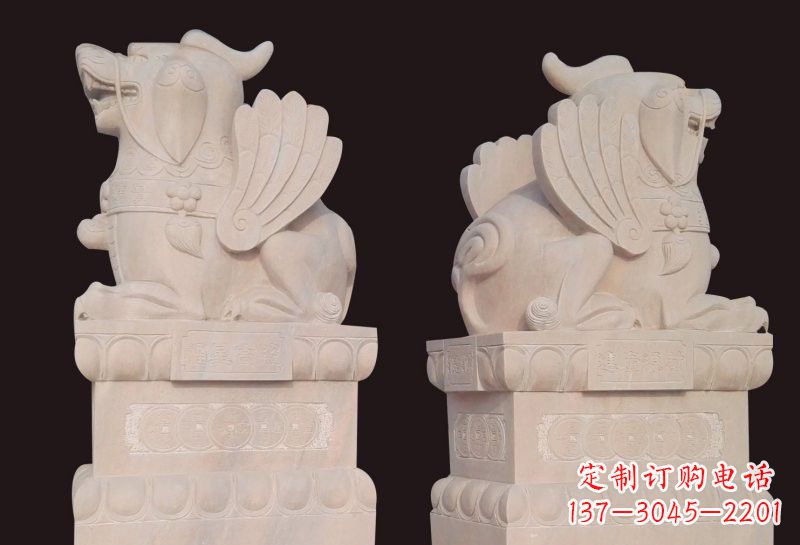 贵州福星象征吉祥幸福高照貔貅石雕