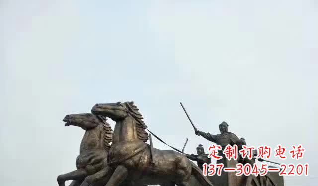 贵州文艺复兴风格马车雕塑