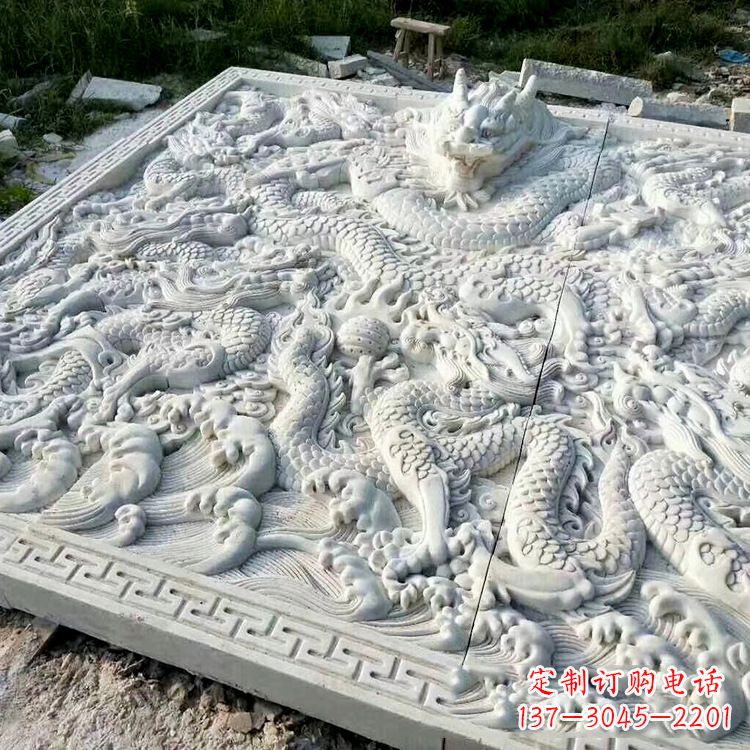 贵州高浮雕龙纹建筑浮雕