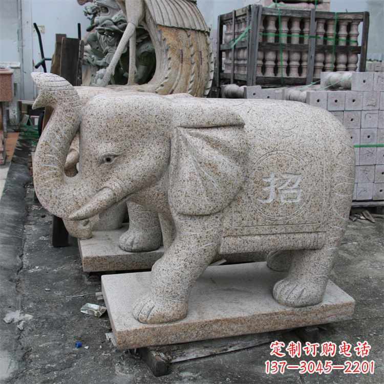 贵州唯美大象雕塑